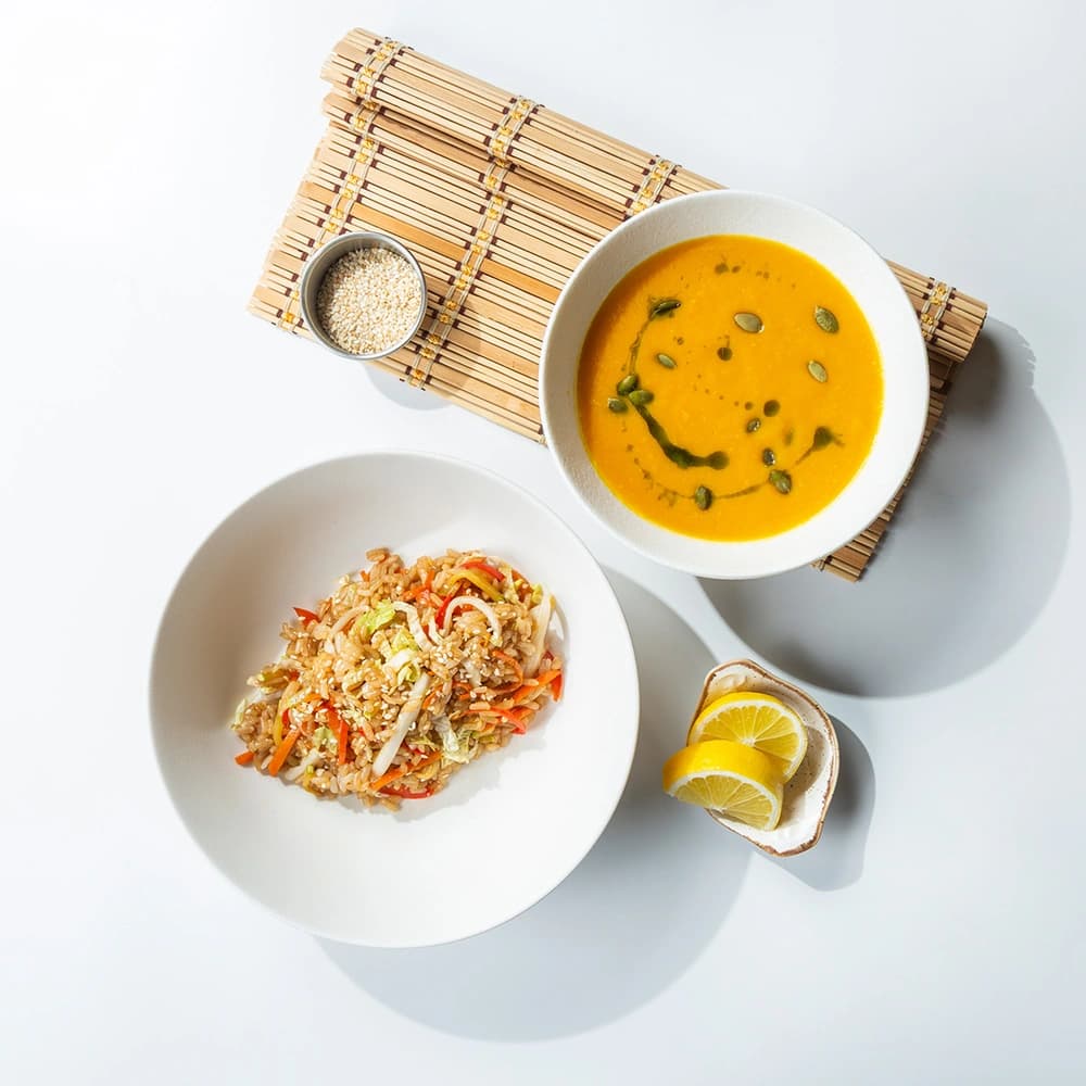Ланч Пхукет (рис с овощами)